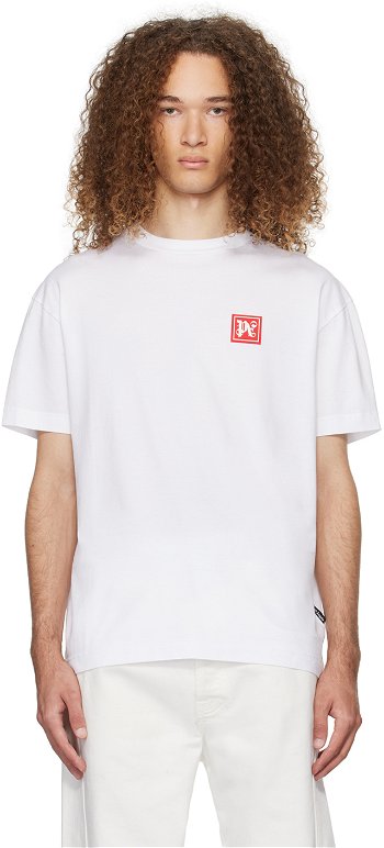 Palm Angels Ski Club Classic T-Shirt PMAA001R24JER0040110