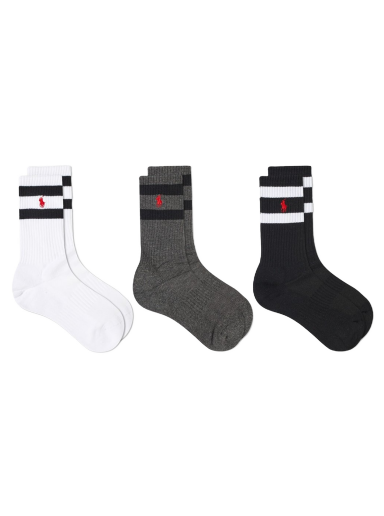 Classic Stripe Sport Sock - 3 Pack