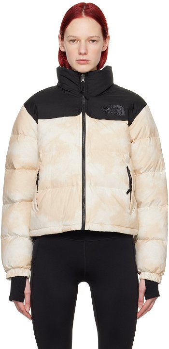 The North Face White 1992 Nuptse Reversible Down Jacket NF0A875C