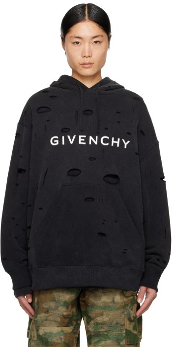Givenchy Cutout Hoodie BMJ0JE3Y9W011