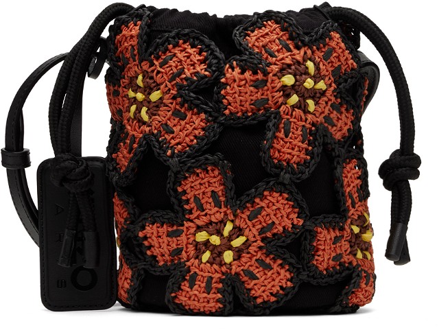 Paris Boke Flower Crochet Bag