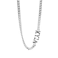 Chain Logo Necklace