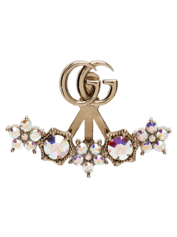 Gucci Crystal Double G Single Earring 753790 J1D50