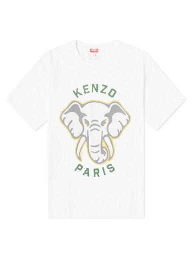 Elephant Oversized T-Shirt Off White