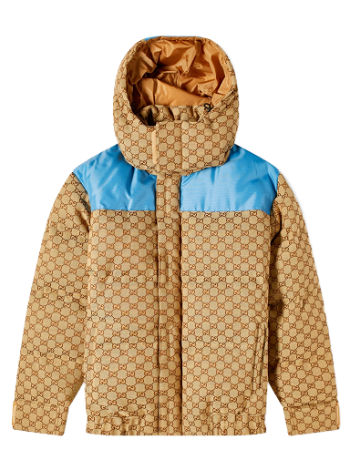 Gucci GG Jacquard Hooded Down Jacket 751395-Z8BJ6-2190