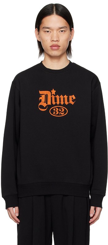 Dime Black Exe Sweatshirt DIMESP2416BLK