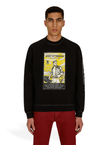 PHIPPS Movie Merch Crewneck Sweatshirt PHSS21N02-1J001 BLACK
