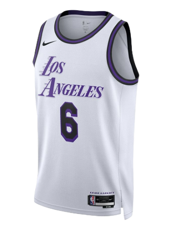 Nike Dri-FIT NBA LeBron James Los Angeles Lakers City Edition 2022 Swingman Jersey DO9597-101