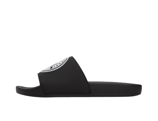 Jeans Couture V-Emblem Slides "Black"