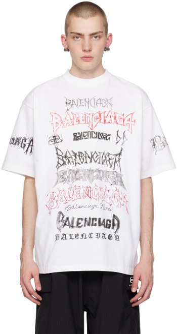 Balenciaga DIY Metal T-Shirt 641675-TPVO2-9065