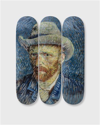 The Skateroom Vincent Van Gogh Self-Portrait with Grey Felt Hat Decks 3-Pack 5407006111580