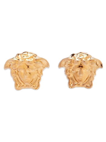 Versace Small Medusa Head Earrings Gold DG25591-DMT1-3J000