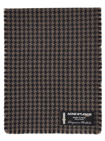 Acne Studios Houndstooth Scarf CA0264-
