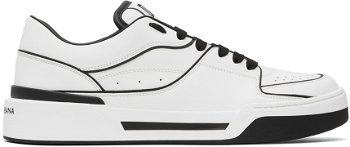 Dolce & Gabbana White New Roma Sneakers CS2036AY965