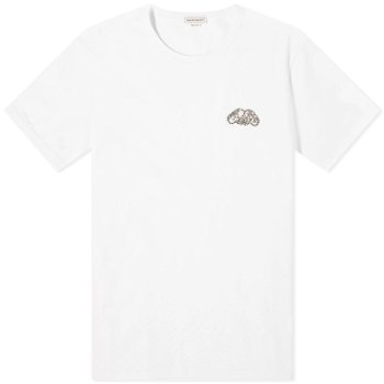 Alexander McQueen Raw Harness T-Shirt 776280QXAAB-9000