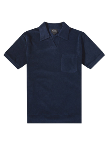 A.P.C. Agustino Sponge Fleece Polo Shirt COEWT-H26072-IAK