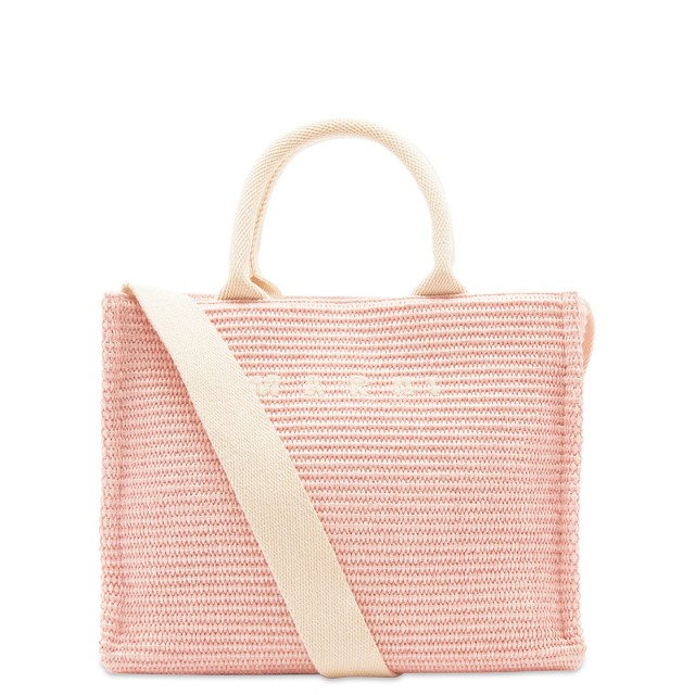 Small Basket Bag "Light Pink"
