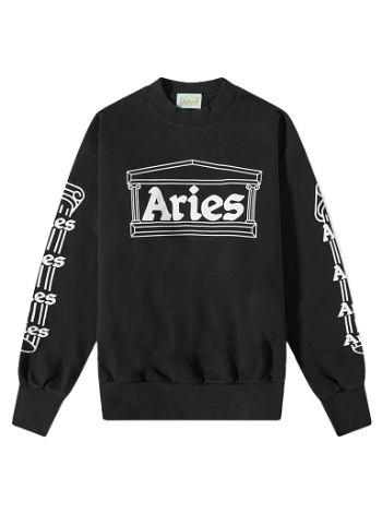 Aries Column Crew Sweatshirt COAR20001-BLK