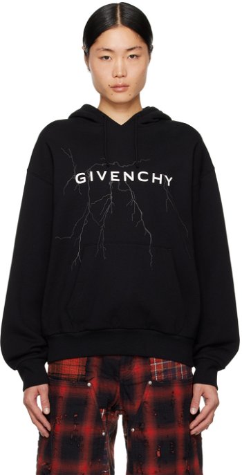 Givenchy Graphic Hoodie BMJ0LA3YJ9001