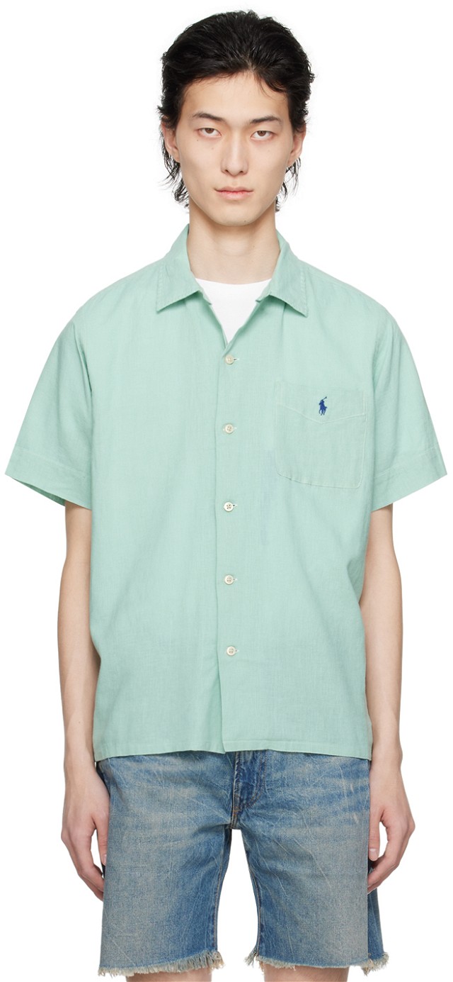 Polo Ralph Lauren Green Classic Fit Shirt