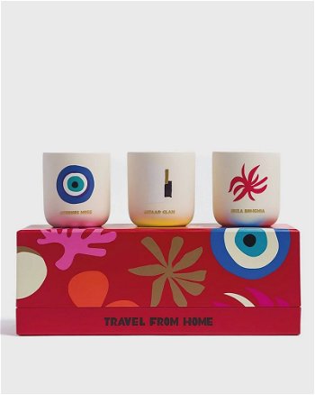 ASSOULINE Travel From Home Mini Scented Candle Set 882664008116