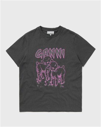 GANNI Basic Jersey Lambs Relaxed T-shirt T3993-490