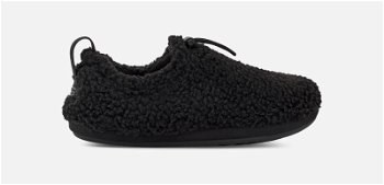 UGG ® Plushy Slipper in Black, Size 4, Textile 1143952-BLK