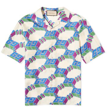 Gucci GG Game Big Vacation Shirt 770432-ZAPEY-9093