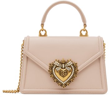 Dolce & Gabbana Pink Small Devotion Bag BB6711 AV893