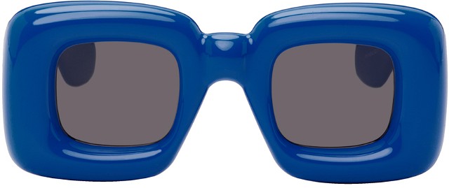 Blue Inflated Sunglasses