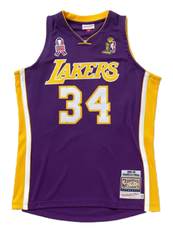 Mitchell & Ness Los Angeles Lakers Shaquille O'Neal Finals Jersey AJY44187-LAL01SONPURP