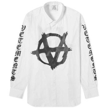 VETEMENTS Double Anarchy Shirt UE64SH190W