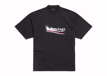 Balenciaga Political Stencil T-shirt 764235 TQVI5