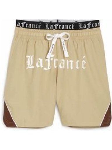 HOOPS X LAFRANCE HOLIDAY WOVEN SHORTS "Sand Dune-Chestnut Brown"