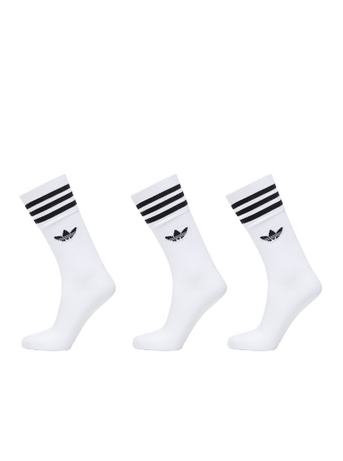 Solid Crew Sock 3-Pack
